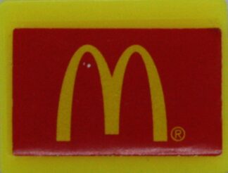 PARTS ONLY - Monopoly Empire Gold Edition Board Game - (1) Medium McDonalds Tile Only