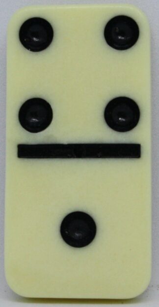 PARTS ONLY - Learn Dominoes Game - (1) Plastic Domino Tile Only