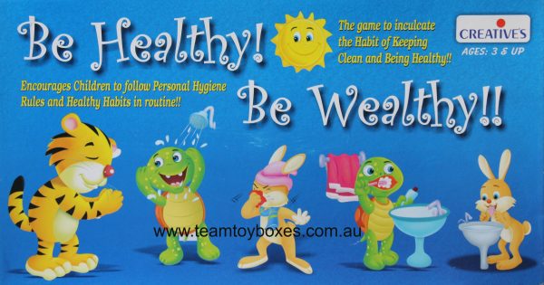Be Healthy Be Wealthy Board Game  - Pre Owned (Unplayed)