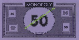 PARTS ONLY - Monopoly Empire Gold Edition Board Game - (1) Pack of 10 $50 Money Only
