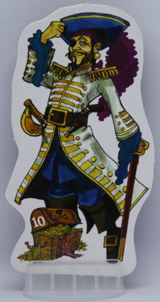 PARTS ONLY - Dead Man's Treasure Board Game - (1) Pirate Pawn and Stand Only