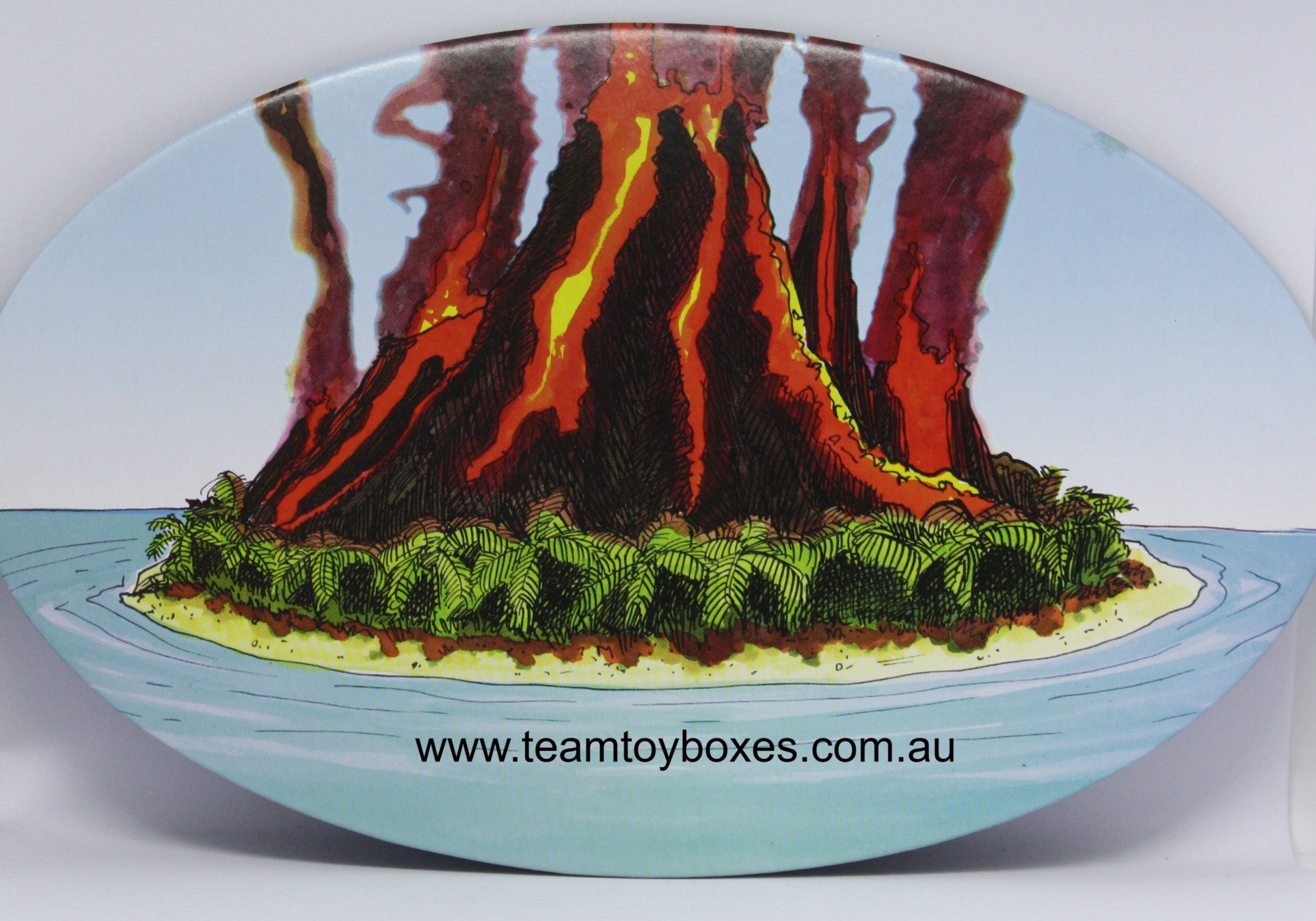 PARTS ONLY - Dead Man's Treasure Board Game - (1) Island Board Only