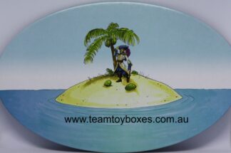 PARTS ONLY - Dead Man's Treasure Board Game - (1) Island Board Only