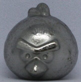 PARTS ONLY - Monopoly Empire Silver Edition Board Game - (1) Metal Angry Bird Token Only
