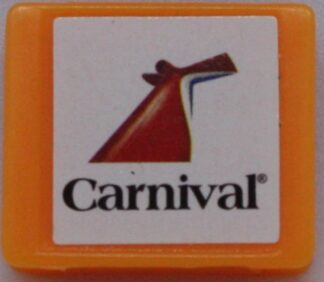 PARTS ONLY - Monopoly Empire Silver Edition Board Game - (1) Small Carnival Tile Only