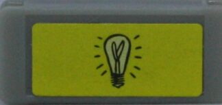 PARTS ONLY - Monopoly Empire Silver Edition Board Game - (1) Yellow Tile Only