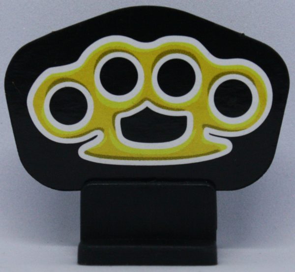 PARTS ONLY - Chopply Interactive DVD Board Game - (1) Knuckle Duster Mover and Stand Only