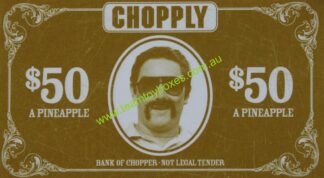 PARTS ONLY - Chopply Interactive DVD Board Game - (1) Pack of 10 $50 Chopply Money Only