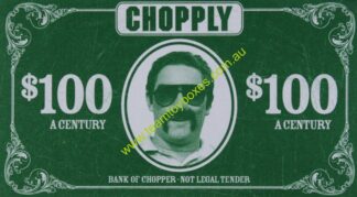 PARTS ONLY - Chopply Interactive DVD Board Game - (1) Pack of 10 $100 Chopply Money Only