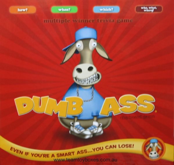 Dumb Ass Trivia Board Game - Used