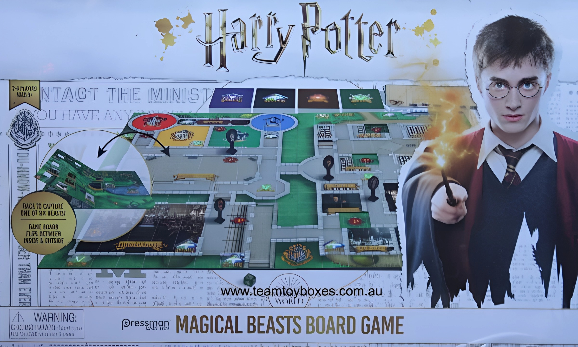 Harry Potter Magical Beasts Board Game - New