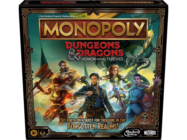 Monopoly Dungeons and Dragons Honor Among Thieves Board Game - New