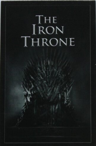 PARTS ONLY - Monopoly Board Game "Game of Thrones" Collector’s Edition - (1) Pack of 16 The Iron Throne Cards Only