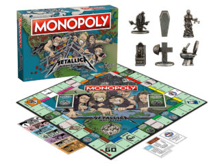 Monopoly Metallica World Tour Board Game - New