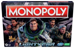 Monopoly Disney Pixar Lightyear Board Game