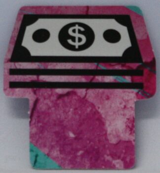 PARTS ONLY - RNB Fridays Party Board Game - (1) Money Team Token Only