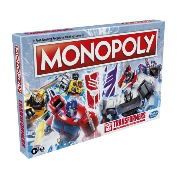 Monopoly Transformers Board Game - New