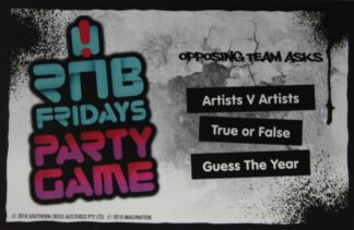 PARTS ONLY - RNB Fridays Party Board Game - (1) Pack of 50 Questions (Artists V Artists, True or False, Guess The Year)