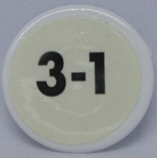 PARTS ONLY - Bust The Bookie Board Game - (1) 3-1 Odds Chip Only