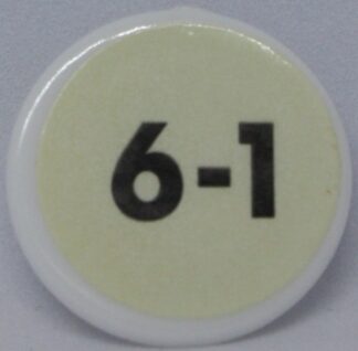 PARTS ONLY - Bust The Bookie Board Game - (1) 6-1 Odds Chip Only