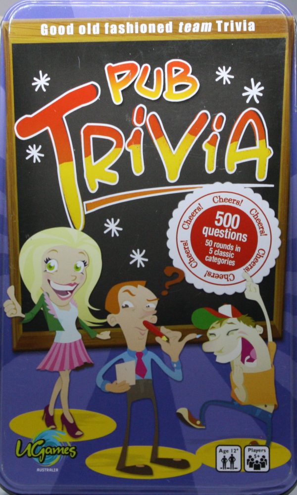Pub Trivia Tin Edition Game - Pre Owned