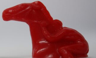 PARTS ONLY - Bust The Bookie Board Game - (1) Red Horse and Jockey Only