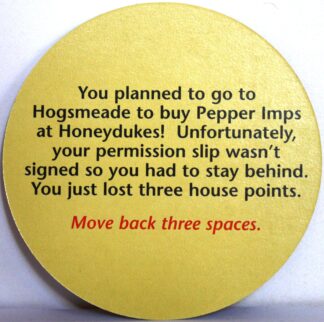 PARTS ONLY - Scene It? Board Game "Harry Potter" Edition - (1) #19 House Points Card Only