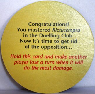 PARTS ONLY - Scene It? Board Game "Harry Potter" Edition - (1) #12 House Points Card Only
