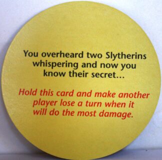PARTS ONLY - Scene It? Board Game "Harry Potter" Edition - (1) #10 House Points Card Only