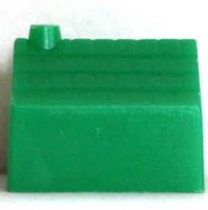 PARTS ONLY - Monopoly Board Game Parker Brothers 2015 Edition - (1) Green Plastic House Only