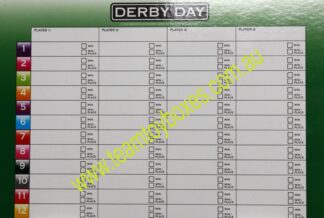 PARTS ONLY - Derby Day DVD Game - (1) Wipe Clean Bookie Board Only