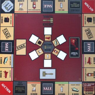 Parts Only - Golden Hammer Board Game - (1) Game Board Only