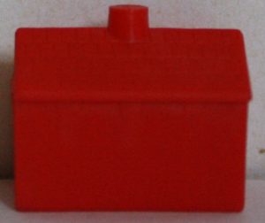 PARTS ONLY - Monopoly Board Game 1996 Edition - Pack of (3) Red Hotels Only