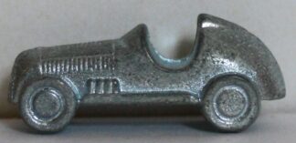 PARTS ONLY - Monopoly Board Game 1996 Edition - (1) Metal Racing Car Token Only