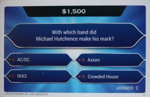 PARTS ONLY - Who Wants To Be A Millionaire Hot Seat Board Game - (1) Pack of 20 $1,500 Question Cards Only