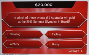 PARTS ONLY - Who Wants To Be A Millionaire Hot Seat Board Game - (1) Pack of 20 $20,000 Question Cards Only