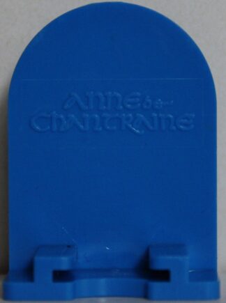 PARTS ONLY - Nightmare Board Game - (1) Blue Plastic Tombstone Playing Piece Only