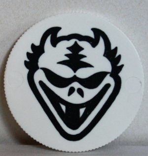 PARTS ONLY - Nightmare Board Game - (1) Plastic Coin Only