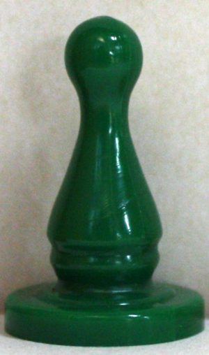 PARTS ONLY - Who Wants To Be A Millionaire Hot Seat Board Game - (1) Green Mover Only