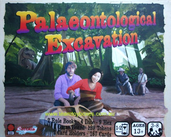 Palaeontological Excavation Board Game - Used