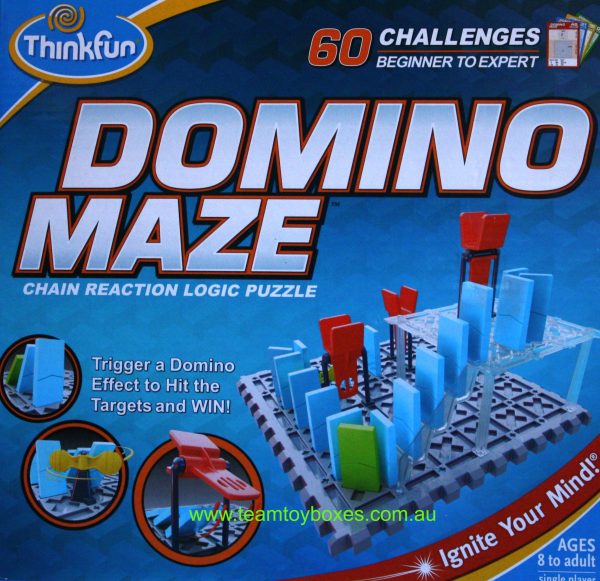 Domino Maze Chain Reaction Logic Puzzle