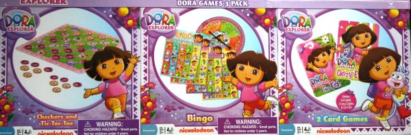 Dora The Explorer Three Game Pack - New
