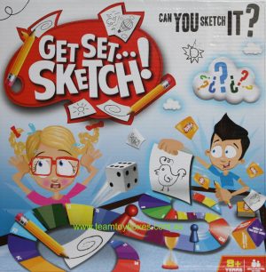 Get Set Sketch! Board Game