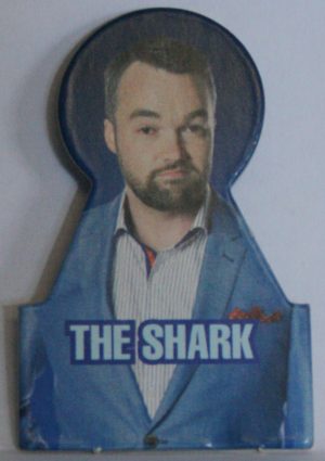 PARTS ONLY - The Chase Australia Electronic Board Game - (1) The Shark/Governess Chaser Only