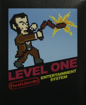 PARTS ONLY - Pixel Lincoln Deck Building Game - (1) Level One Tuck Box Only