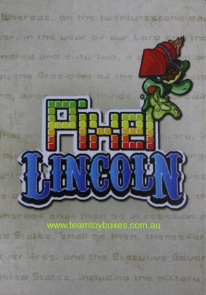PARTS ONLY - Pixel Lincoln Deck Building Game - (1) Absolute Zero Character Card Only