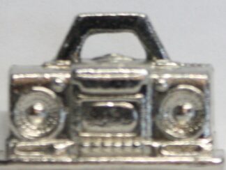 PARTS ONLY - Scene It Music Board Game - (1) Metal Boom Box Playing Piece Only