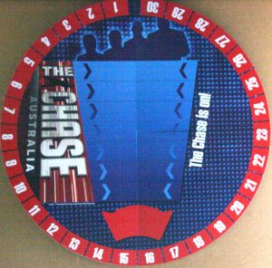 PARTS ONLY - The Chase Australia Electronic Board Game - (1) Game Board Only