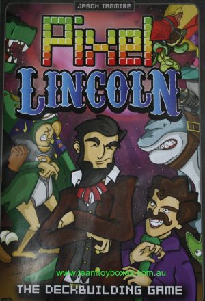 PARTS ONLY - Pixel Lincoln Deck Building Game - (1) Instruction Manual Only