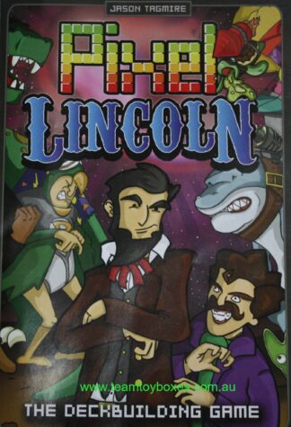 PARTS ONLY - Pixel Lincoln Deck Building Game - (1) Instruction Manual Only